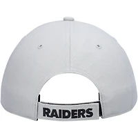 Men's '47 Gray Las Vegas Raiders MVP Adjustable Hat