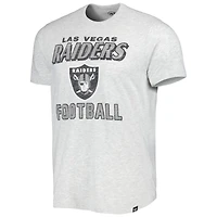 T-shirt léger Las Vegas Raiders Dozer Franklin '47 gris chiné pour homme