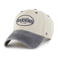 Casquette ajustable « 47 » kaki des Las Vegas Raiders Breaking Trail Clean Up pour homme