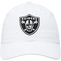 Casquette réglable '47 Las Vegas Raiders Clean Up blanche pour homme