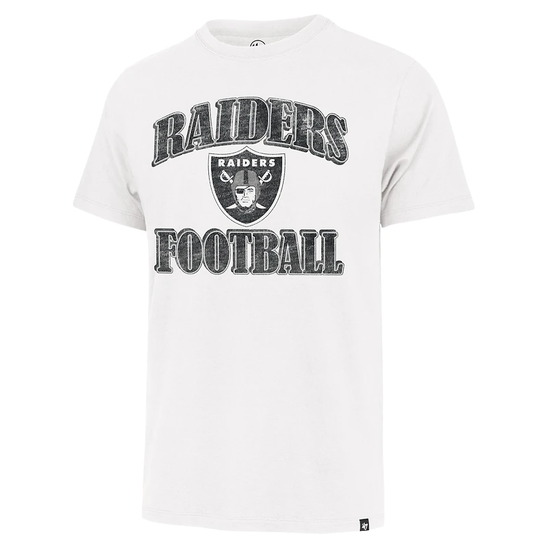 T-shirt blanc '47 pour hommes des Raiders de Las Vegas Overrun Franklin
