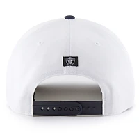 Casquette ajustable patriotique blanche « 47 » pour homme des Las Vegas Raiders