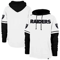 Sweat à capuche blanc '47 Las Vegas Raiders Trifecta Shortstop pour homme