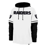 Sweat à capuche blanc '47 Las Vegas Raiders Trifecta Shortstop pour homme