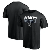 Men's  Black Las Vegas Raiders Fade Out T-Shirt