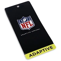 T-shirt adaptatif à manches longues noir Las Vegas Raiders pour hommes