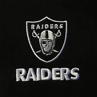 Men's Black Las Vegas Raiders Houston Fleece Full-Zip Vest