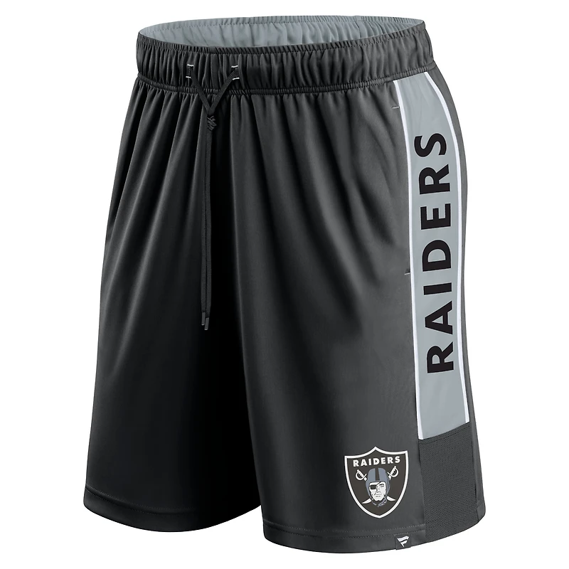 Short noir pour homme Win The Match des Las Vegas Raiders