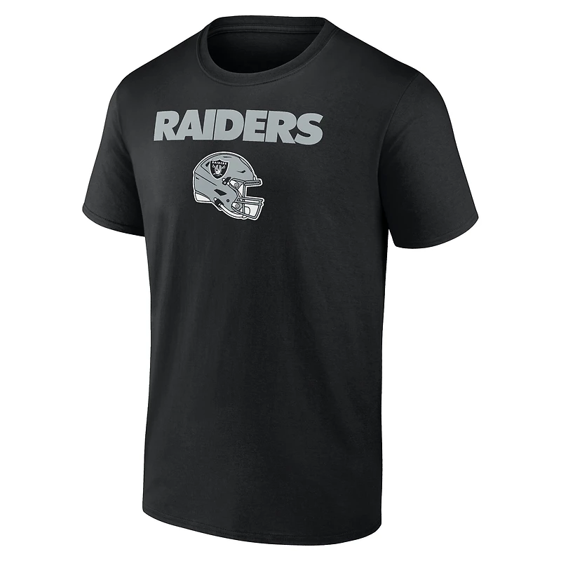 Men's Brock Bowers Black Las Vegas Raiders Team Wordmark Name & Number T-Shirt