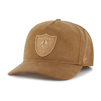 Men's Carhartt x '47 Brown Las Vegas Raiders Dyed Hitch Adjustable Hat