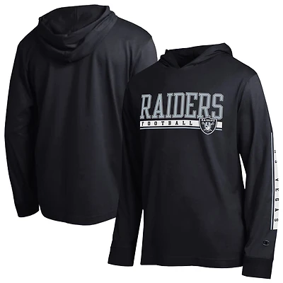Men's Champion Black Las Vegas Raiders All Star Hooded T-Shirt