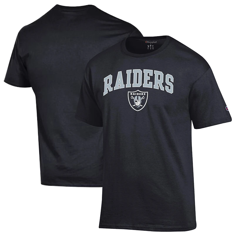 Men's Champion Las Vegas Raiders Arch Over Logo T-Shirt
