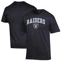 Men's Champion Las Vegas Raiders Arch Over Logo T-Shirt