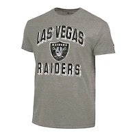 Men's Champion  Charcoal Las Vegas Raiders Ultimate Tri-Blend T-Shirt
