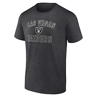 Men's  Charcoal Las Vegas Raiders Victory Arch T-Shirt