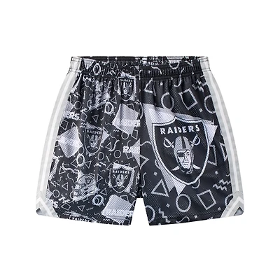 Short en maille Chubbies noir pour homme des Las Vegas Raiders