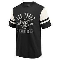 Men's Darius Rucker Collection by Fanatics  Black Las Vegas Raiders Football T-Shirt