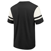 Men's Darius Rucker Collection by Fanatics  Black Las Vegas Raiders Football T-Shirt