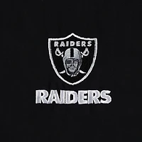 Veste à capuche zippée Dunbrooke Black Las Vegas Raiders pour hommes, grandes tailles, en toile Dakota.
