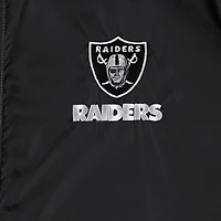 Veste entièrement zippée Dunbrooke noire Las Vegas Raiders Big & Tall Legacy Stadium pour hommes
