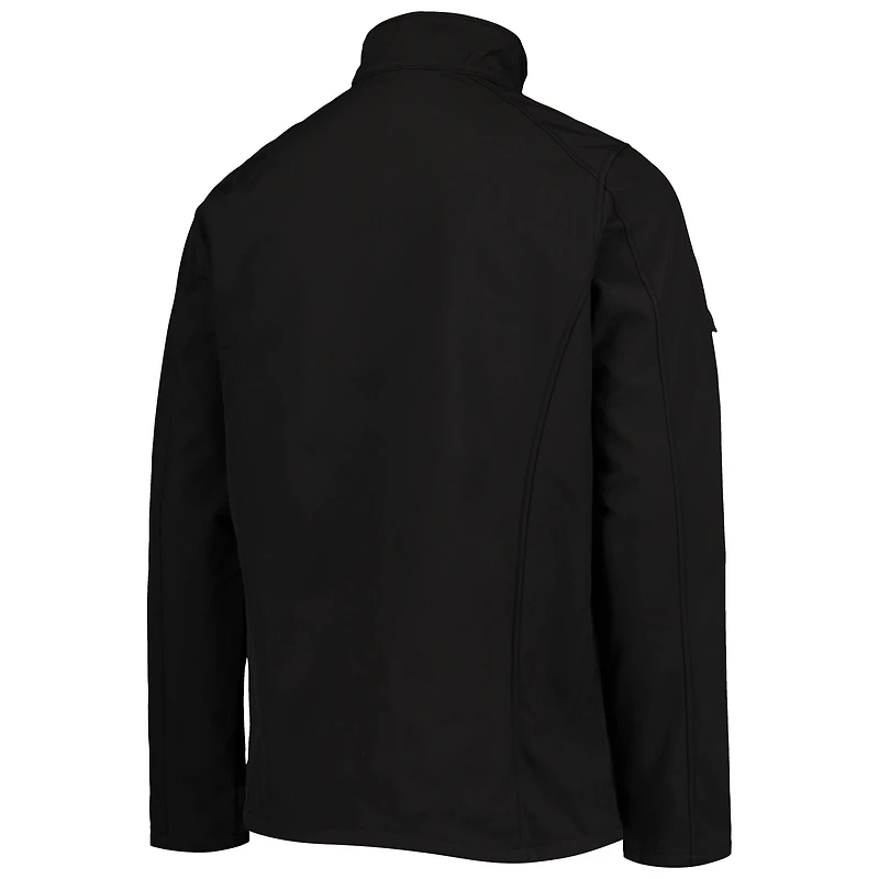 Veste Dunbrooke Black Las Vegas Raiders Big & Tall Sonoma Softshell à fermeture éclair intégrale pour homme