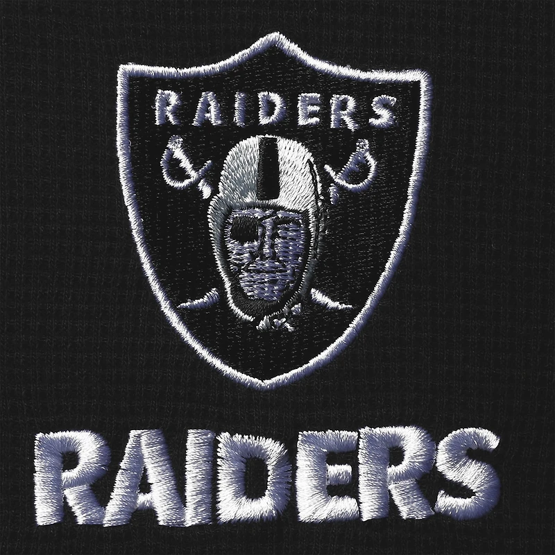 T-shirt à manches longues Thermique Henley Dunbrooke Las Vegas Raiders Logo Maverick pour homme