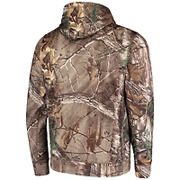 Men's Dunbrooke Realtree Camo Las Vegas Raiders Circle Champion Tech Fleece Pullover Hoodie