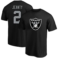 Men's Fanatics Ashton Jeanty Black Las Vegas Raiders Big & Tall Player Name Number T-Shirt
