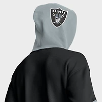 Men's Fanatics Black/Gray Las Vegas Raiders Helmet Pullover Hoodie