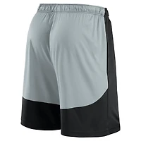 Short de lancement Fanatics noir/argenté pour homme, taille grande et taille, Las Vegas Raiders