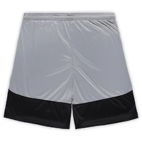 Short noir Fanatics pour hommes des Las Vegas Raiders avec logo de l'équipe Big & Tall