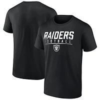 Men's Fanatics  Black Las Vegas Raiders Blocked T-Shirt
