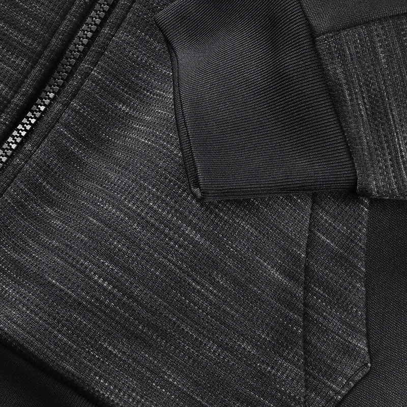 Men's Fanatics Black Las Vegas Raiders Checkdown Pass Full-Zip Hoodie