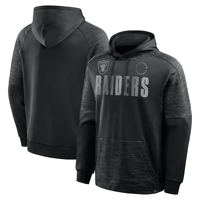 Sweat à capuche noir Fanatics pour homme des Las Vegas Raiders Chip Shot