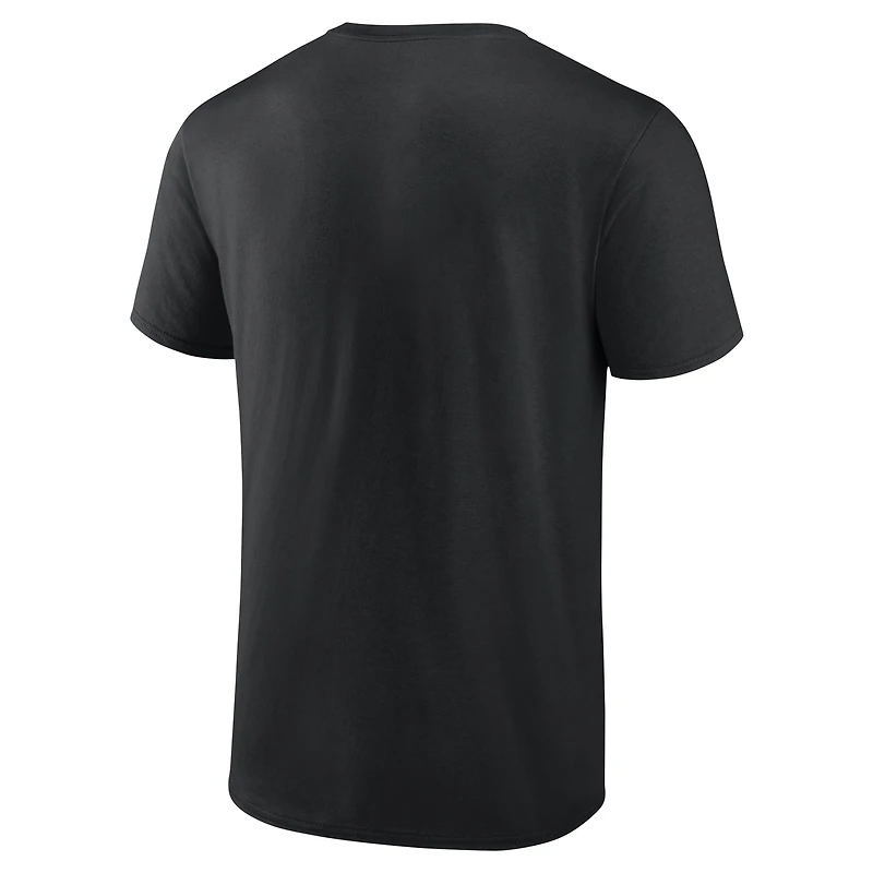 Men's Fanatics Black Las Vegas Raiders Coordinate T-Shirt