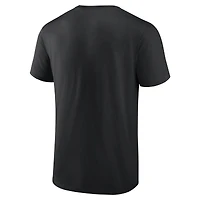 Men's Fanatics Black Las Vegas Raiders Coordinate T-Shirt