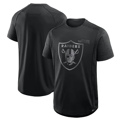 Men's Fanatics Black Las Vegas Raiders Deceptive Juke T-Shirt
