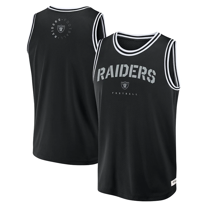 Débardeur noir pour homme Fanatics Las Vegas Raiders Elements Future Ground Jersey