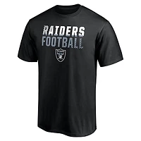 Men's Fanatics Black Las Vegas Raiders Fade Out T-Shirt
