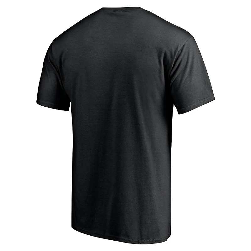 Men's Fanatics Black Las Vegas Raiders Fade Out T-Shirt