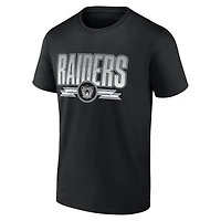 Men's Fanatics Black Las Vegas Raiders Fading Out T-Shirt