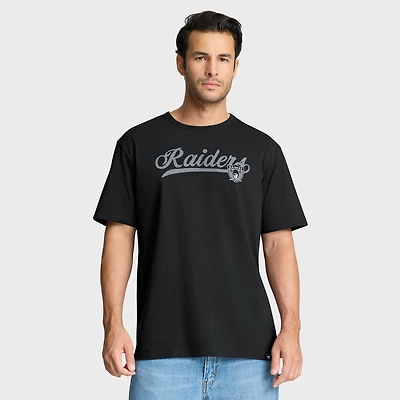 T-shirt noir pour homme Fanatics Las Vegas Raiders Fluid Motion Legacy