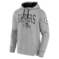 Men's Fanatics  Black Las Vegas Raiders Label Maker Pullover Hoodie