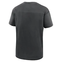 T-shirt noir Fanatics pour homme, modèle mini ton sur ton