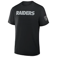 T-shirt noir Fanatics pour homme, Las Vegas Raiders, Option Route Legacy
