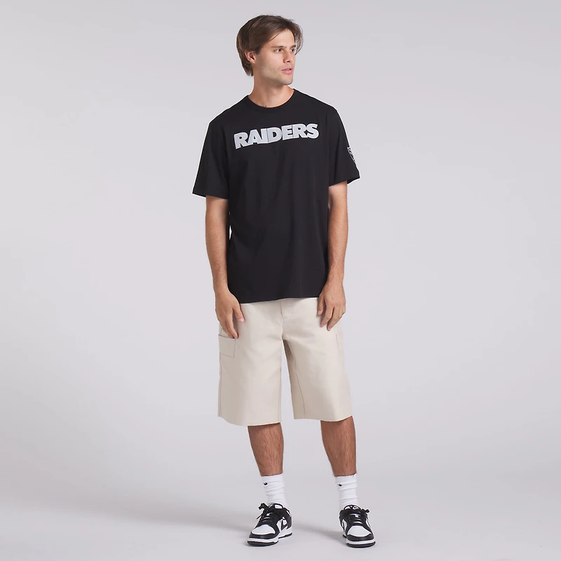 T-shirt noir Fanatics pour homme, Las Vegas Raiders, Option Route Legacy