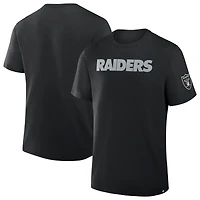 T-shirt noir Fanatics pour homme, Las Vegas Raiders, Option Route Legacy