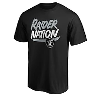 Men's Fanatics Black Las Vegas Raiders Raider Nation Hometown T-Shirt