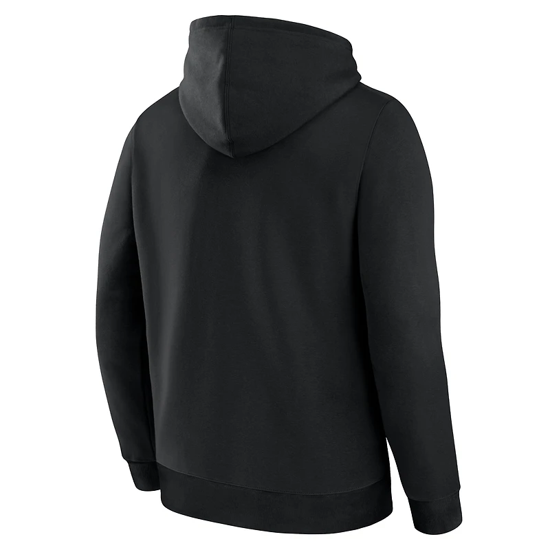 Men's Fanatics Black Las Vegas Raiders Right Tackle Legacy Pullover Hoodie
