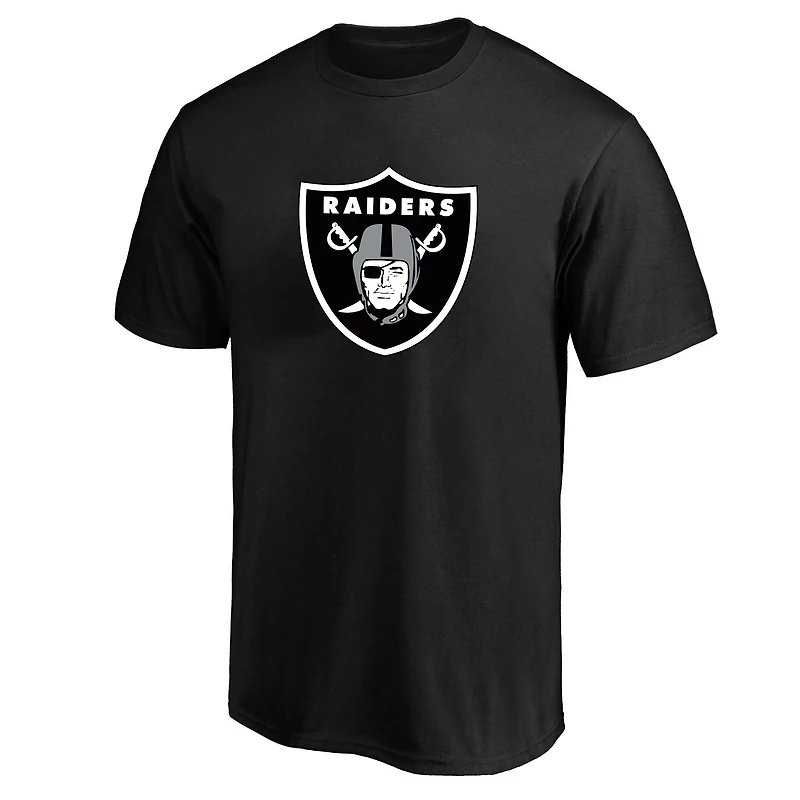 T-shirt Fanatics pour homme, noir, Brock Bowers, Las Vegas Raiders, grandes tailles, nom et numéro du joueur